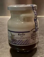 Kefir con arándanos