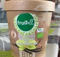 Helado de vainilla de madagascar