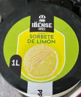 Helado sabor Sorbete de limón