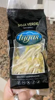 soja verde brotes germinados