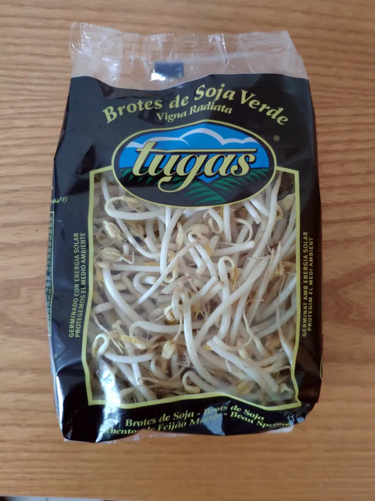 Brotes de judía mungo