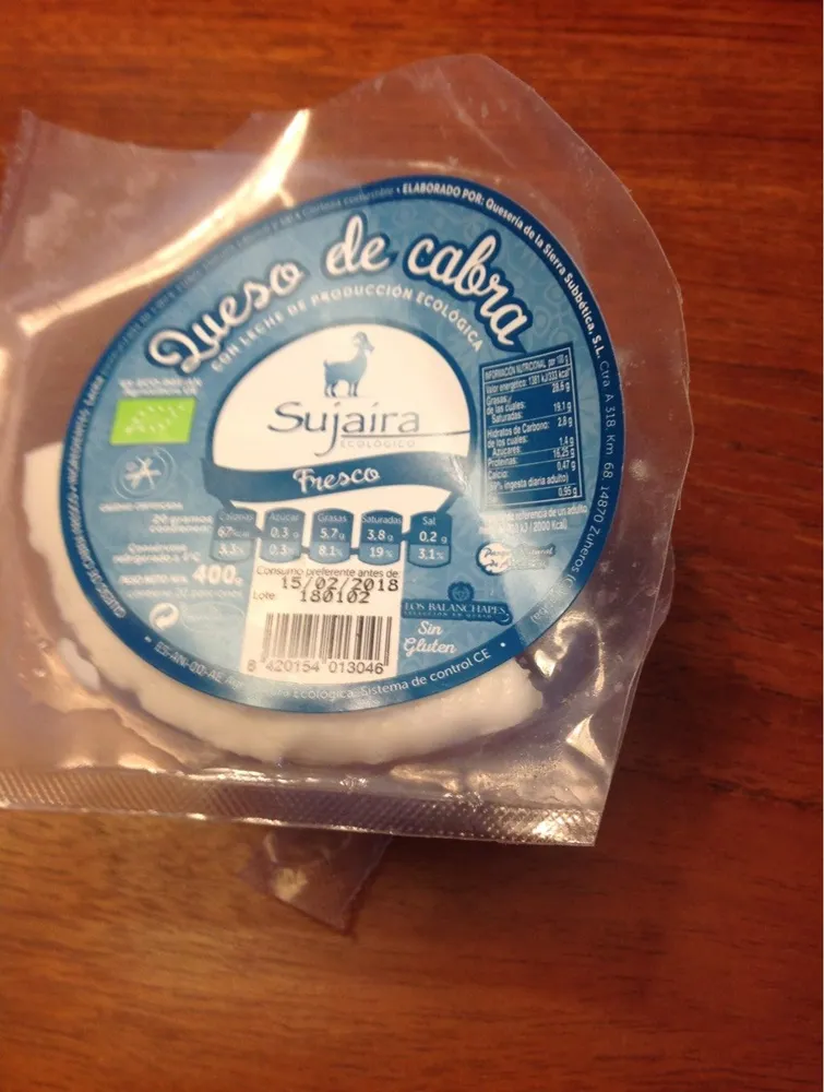 Queso Fresco de Cabra Sujaira