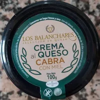 Crema de queso de cabra con miel
