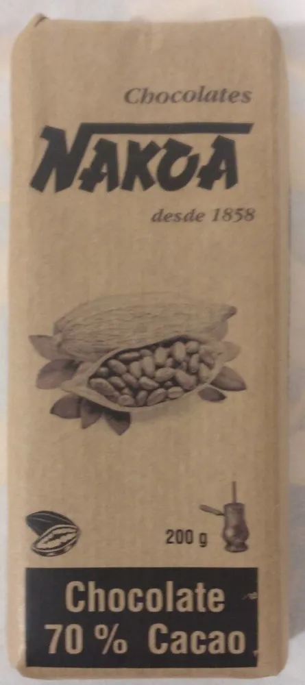 Chocolate 70% Cacao