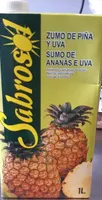 Zumo piña y uva