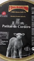 Patitas de cordero