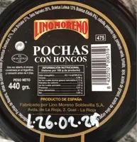 Pochas con hongos