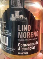 Corazones de alcachofas en aceite