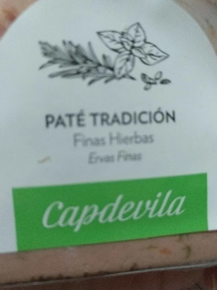 Pate finas hierbas
