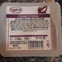 Paté de hígado de cerdo estilo campaña