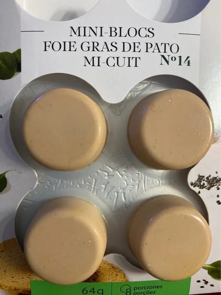 Mini-blocs foie gras de pato