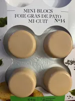 Mini-blocs foie gras de pato