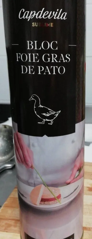 Bloc foie gras de pato