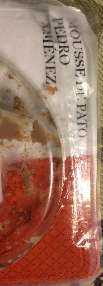 Mousse de pato Pedro Ximenez