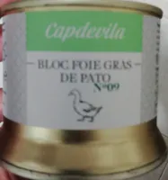 Bloc foie gras de pato