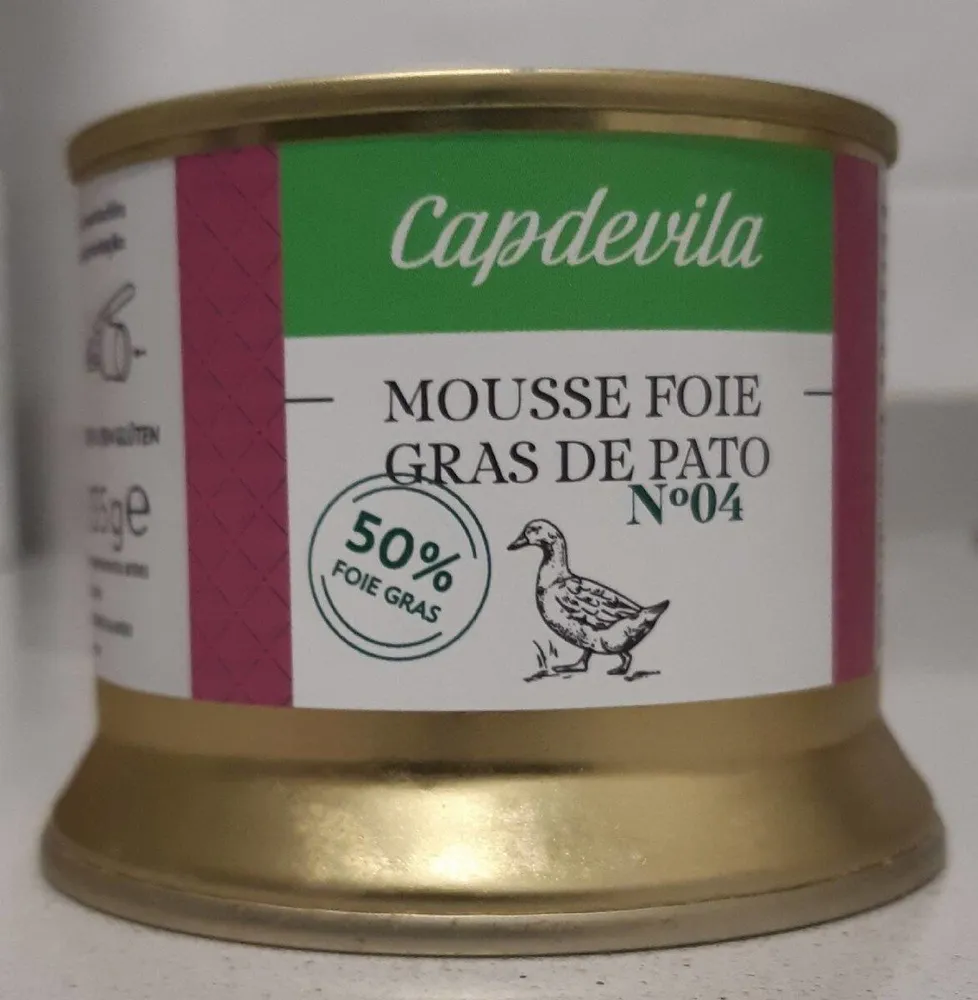 Mousse foie gras de pato