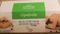 Foie gras de pato mi-cuit