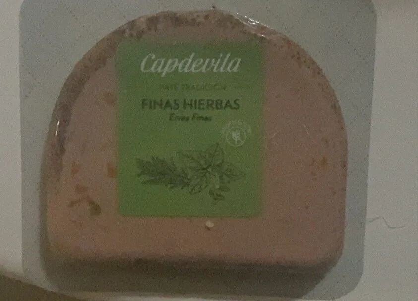 Paté higado cerdo a las finas hierbas