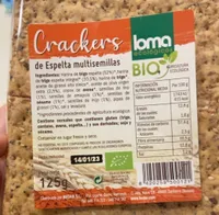 Crackers de espelta multisemillas