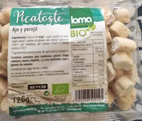 Picatoste ajo y peregil