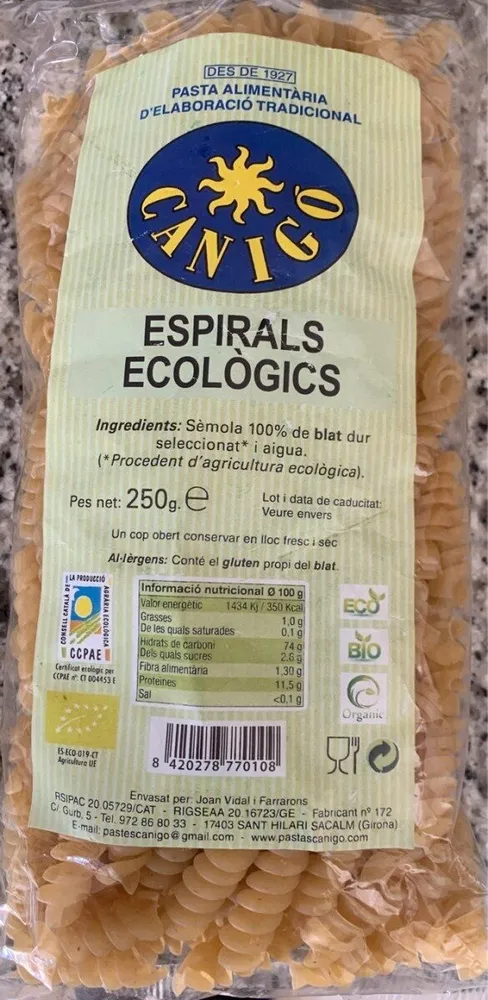 ESPIRALS ECOLÒGICS
