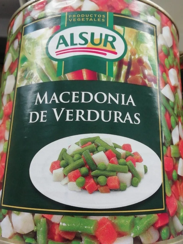 Macedonia de verduras