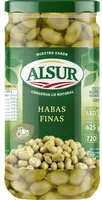 Habas finas al natural