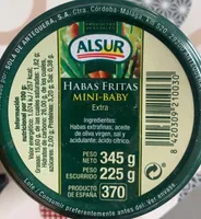 Habas fritas Mini baby