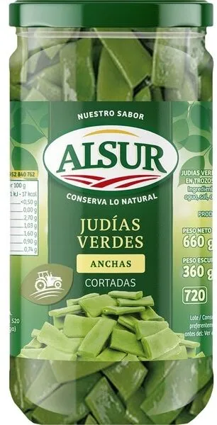 Judías verdes anchas