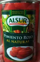 Pimientos rojos al natural