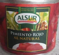 Pimiento rojo al natural