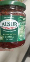 Remolacha de mesa en tiras