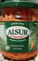 Zanahoria en tiras