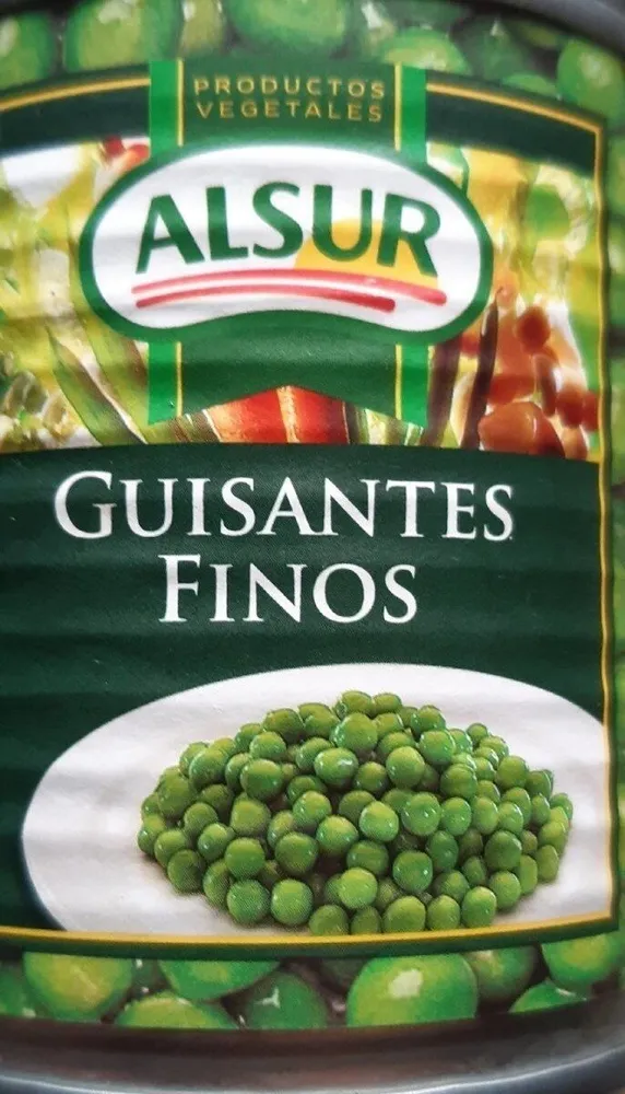 Guisantes finos