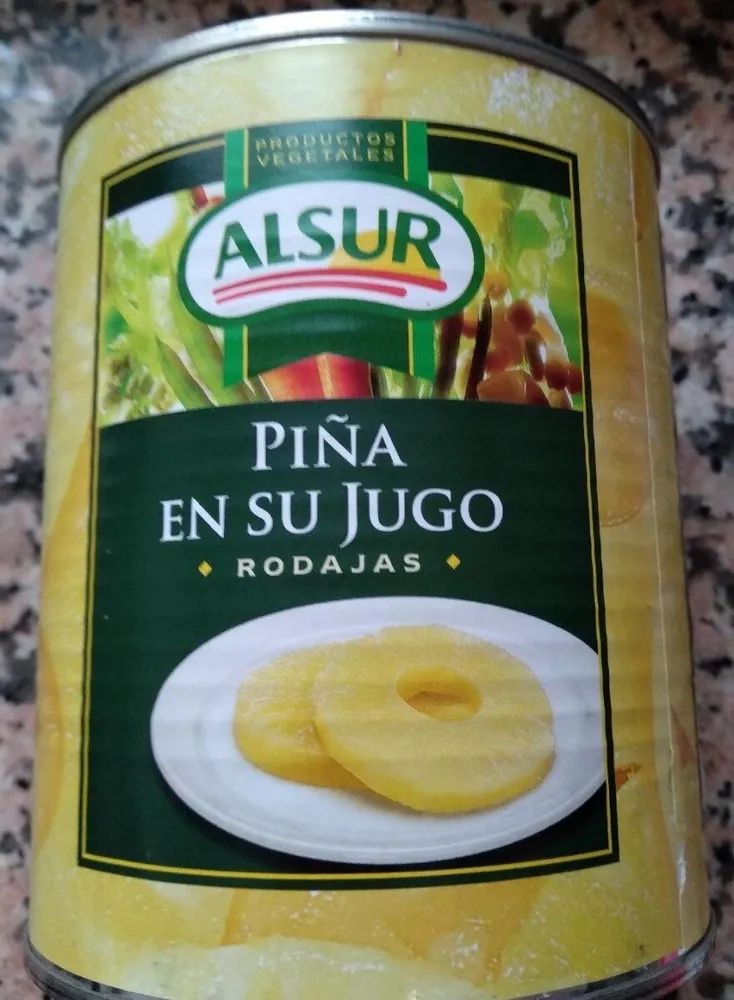 Piña en su jugo