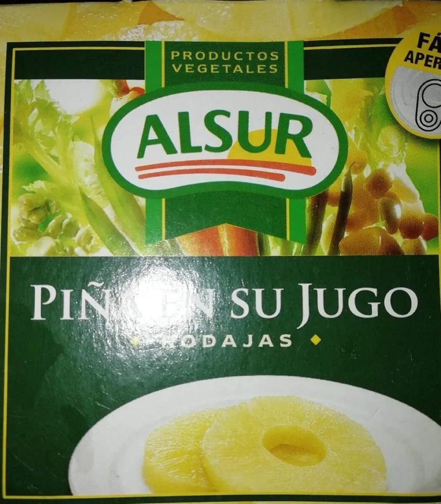 Piña en su jugo