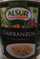 Garbanzos cocidos