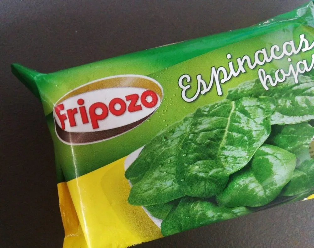Espinacas hojas