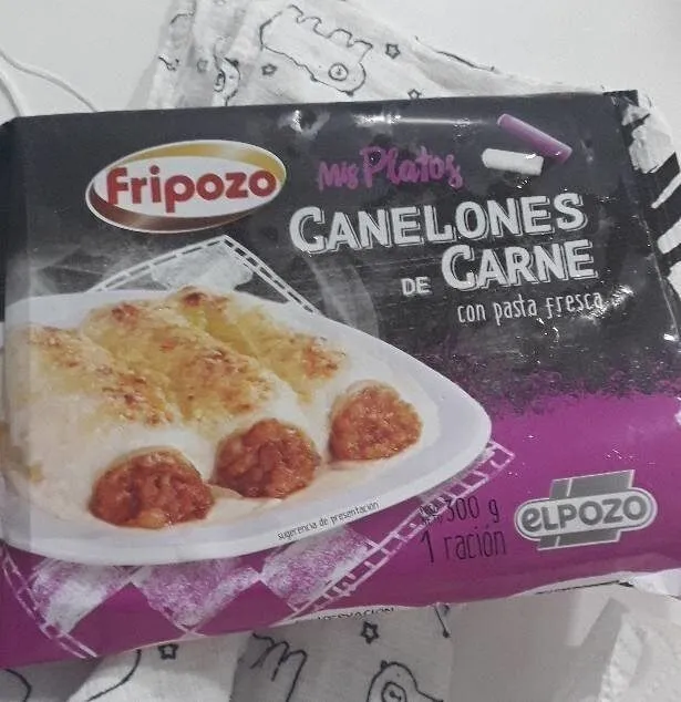 Canelones de carne