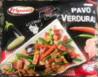 Pavo con verduras
