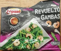 Revuelto de gambas