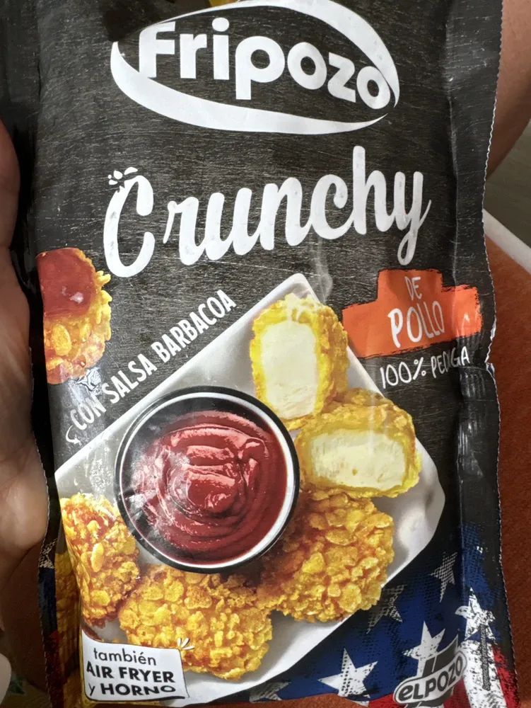 Crunchy american style con salsa barbacoa