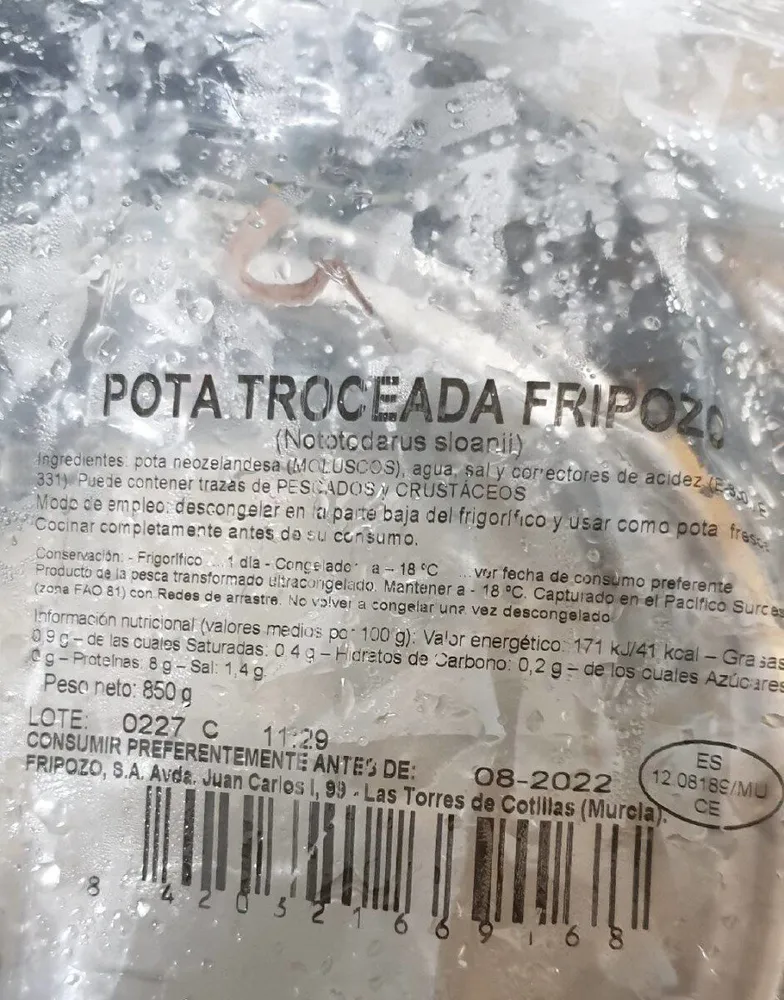 Pota troceada
