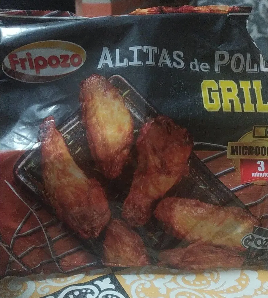 Alitas de pollo grill frigopozo