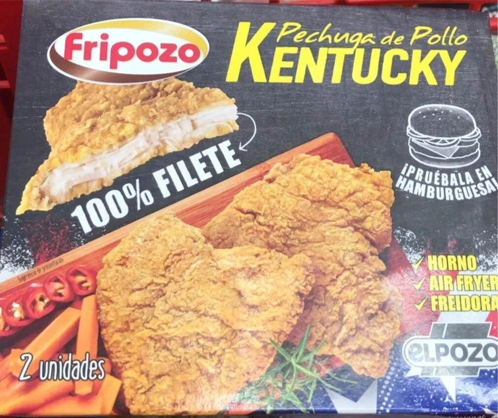 Pechuga de pollo Kentucky