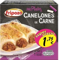 Canelones de carne