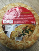 Tortilla de patata con cebolla