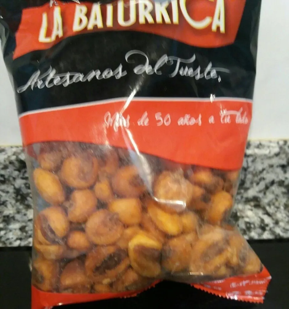 Maíz gigante frito sabor barbacoa