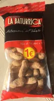 Cacahuetes cáscara con sal