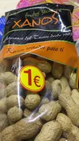 Frutos secos cacahuetes